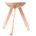 Scaun Din Lemn Masiv Confectionat Manual Din Lemn De Salcie pentru Interior Si Exterior