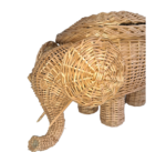 Cos De Rufe Model Animal Elefant 80 cm X 50 cm X 45 cm 100% Manual - imagine 4