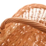 Cos Mediu Clasic Din Rachita Impletita Manual pentru Depozitare Legume-Fructe și Cumparaturi - imagine 3