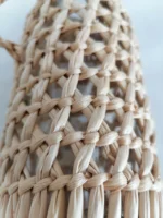 Sticla Îmbrăcată în Papură 0,5 L cu Dop de Silicon - imagine 5