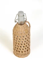 Sticla Imbracata in Papura 1 L cu Dop de Silicon, Design Traditional - imagine 4