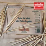 Paie de băut premium din tulpini de grâu 19 cm, 50 buc - imagine 9