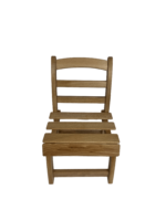 Scaun Lemn Fag cu Spătar pentru Copii, Sigur și Confortabil