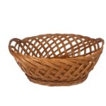 Coș din Rachită pentru Biserică - Spațios și Estetic, Ideal pentru Donații