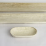 Set Trei Piese Platou Aperitiv Lemn de Salcie Confecționat Manual