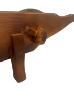 Roabă Din Lemn Manuală pentru Decor Rustic și Suport Floral - imagine 3