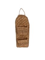 Suport De Perete Impletit Din Papura Decorativ Rustic Organizare Accesorii