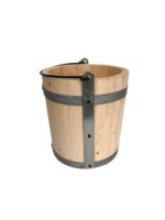 Găleată Din Lemn 10 Litri Rustică și Práctică - imagine 6
