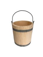 Găleată Din Lemn 10 Litri Rustică și Práctică