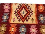 Covor Tradițional Din Bumbac Țesut Manual 90x60 cm cu Motive Românești - imagine 5