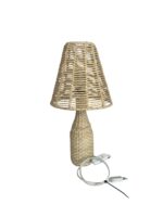 Lampă Abajur model Sticlă Împletitură Manuală – Stil Unicat pentru Masă sau Birou