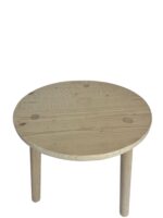 Masă rotundă din lemn de brad – practică, naturală și versatilă - imagine 3