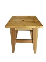 Taburet de bucătărie – lemn de brad și tei masiv, rezistent și natural
