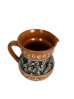 Set Carafa si cescute din Ceramica de Corund, pentru Bauturi - imagine 5