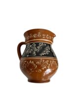 Set Carafa si cescute din Ceramica de Corund, pentru Bauturi - imagine 6