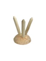 Scaun Rotund din Lemn, 22 cm - imagine 2