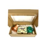 Set cadou tradițional românesc – ibric din cupru și obiecte pictate manual - imagine 3