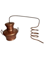 Cazan pentru Distilat Țuică din Cupru Masiv –10 litri
