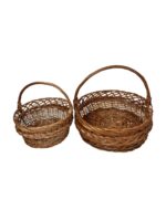 Set doua Cosuri Rotunde din Rachita - imagine 4