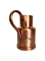 Cana din cupru Artizanal-pentru apă și cafea, lucrată manual - imagine 4