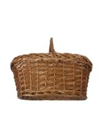 Set Doua Cosuri Oval cu decor, din Rachita - imagine 4